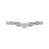 Diamond 1/20 ct tw Stackable Ring in 10K White Gold